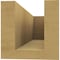Ekena Millwork 4in. W x 4in. H x 12in. L Block Woodgrain TimberThane Rafter Tail, Primed Tan RFTUR04X04X12BLKRCPR - alternate 2